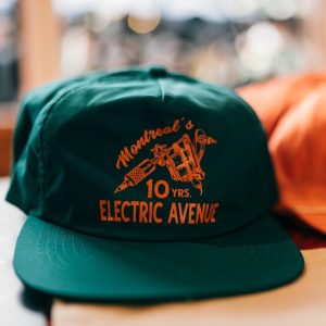 Electric Avenue 10th Year Anniversary Cap - Green